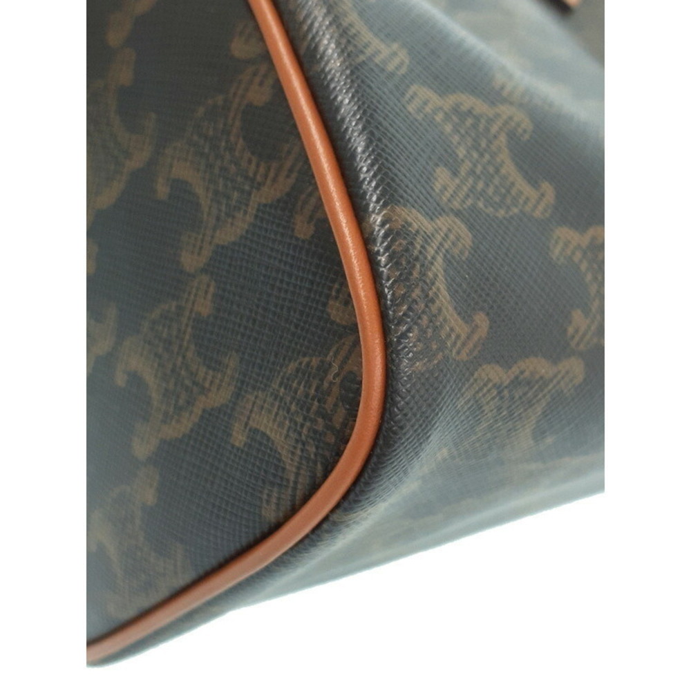 Celine Canvas Bag Triomphe Boston - Picture 4 of 9